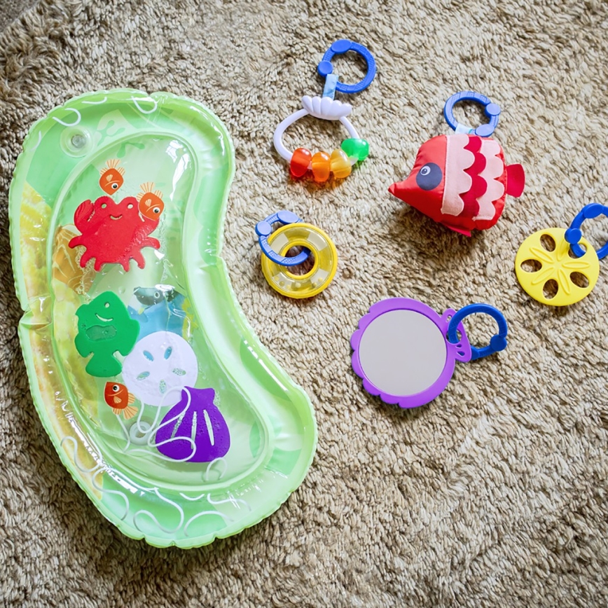 Baby Einstein - Spieldecke für Kinder mit Wassermatte 2-in-1 SEA FLOOR EXPLORERS