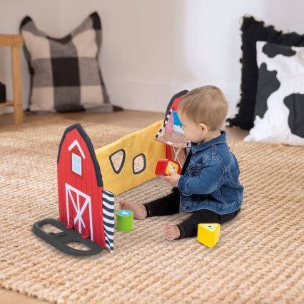 Baby Einstein - Tappeto da gioco per bambini BUSY BARNYARD 4xAA
