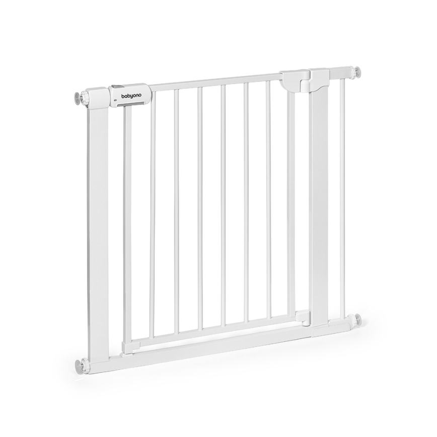 BabyOno - Barrière de sécurité 75-96 cm blanche