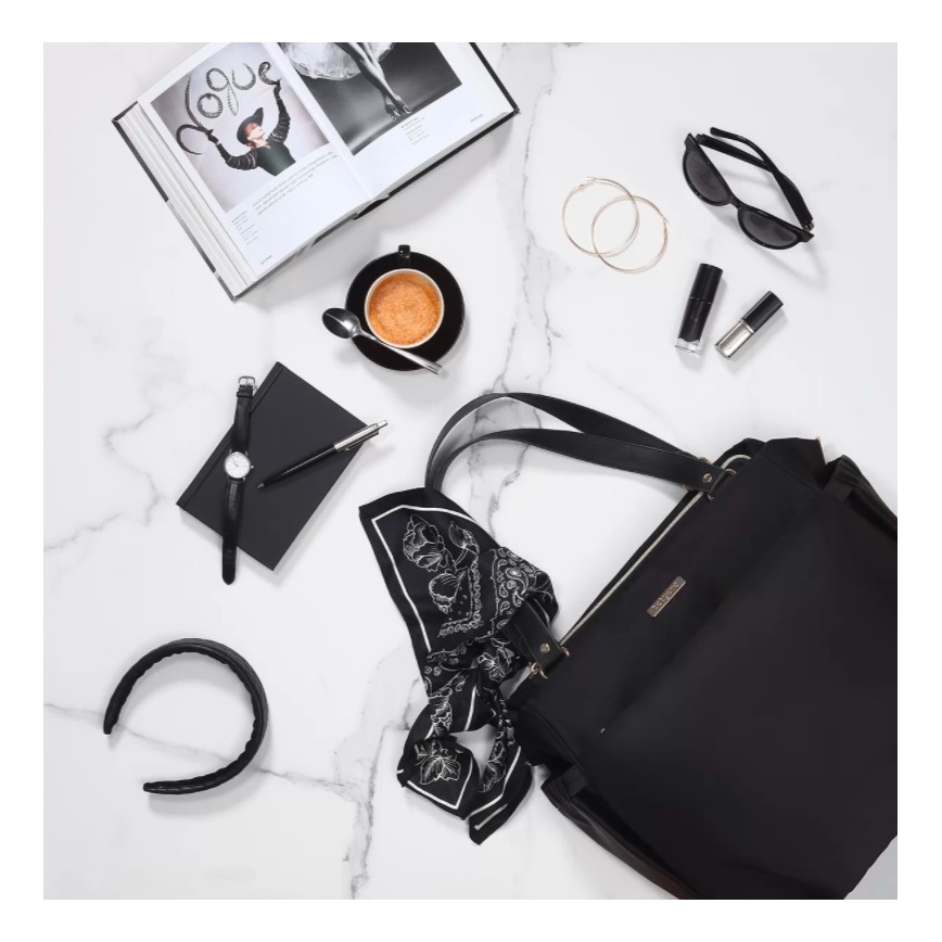 BabyOno - Borsa fasciatoio per culle Coco nero