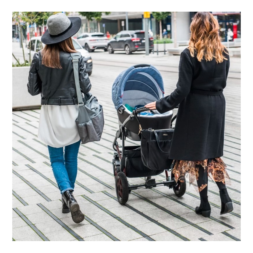BabyOno - Borsa fasciatoio per culle Coco nero