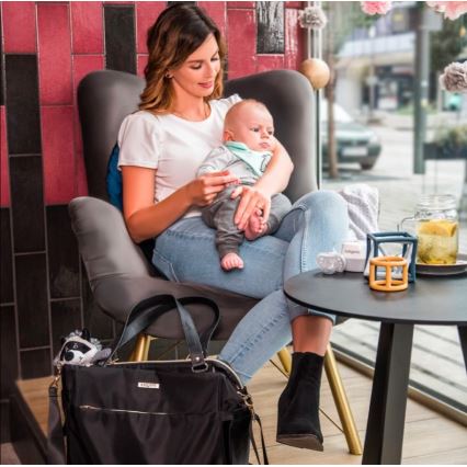 BabyOno - Borsa fasciatoio per culle Coco nero