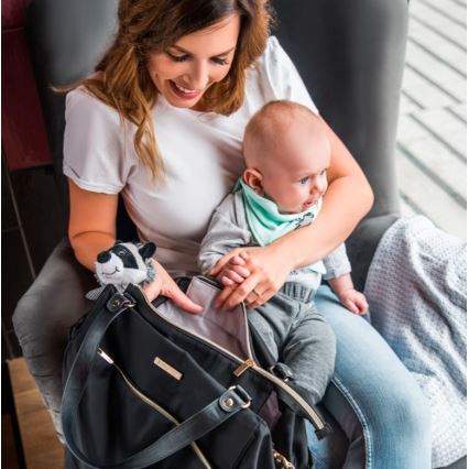 BabyOno - Borsa fasciatoio per culle Coco nero