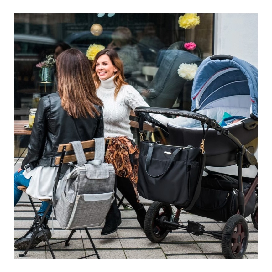 BabyOno - Borsa fasciatoio per culle Coco nero