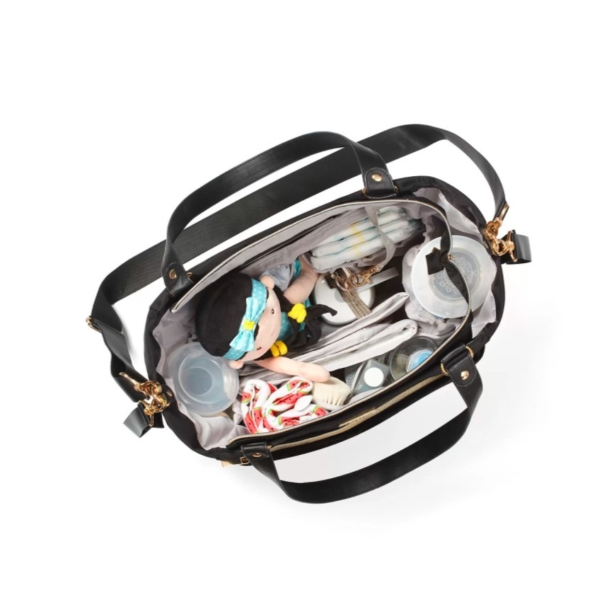 BabyOno - Borsa fasciatoio per culle Coco nero