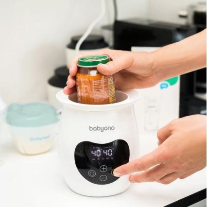 BabyOno - Chauffe-biberon et stérilisateur d'aliments pour bébés HONEY