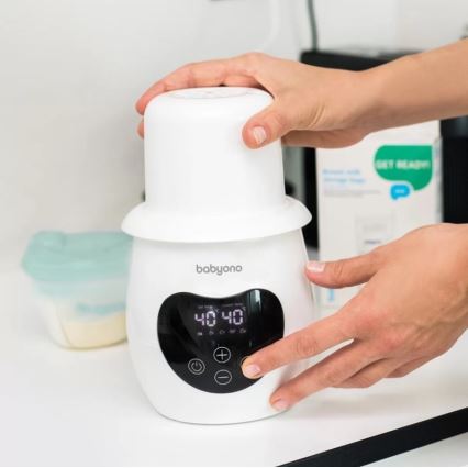 BabyOno - Chauffe-biberon et stérilisateur d'aliments pour bébés HONEY