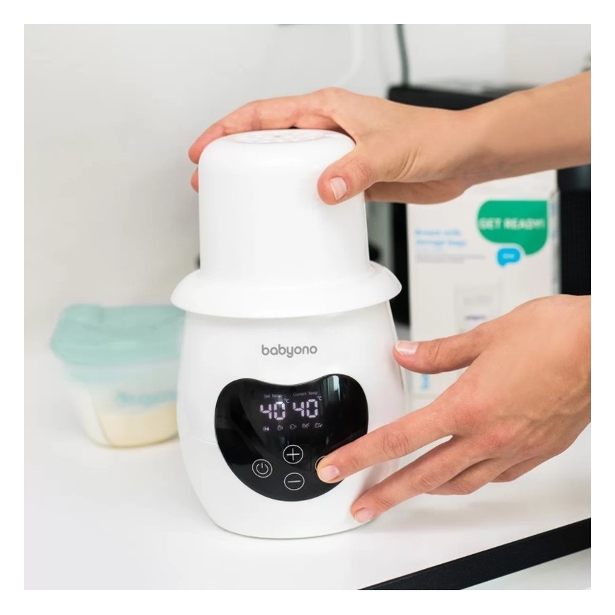 BabyOno - Chauffe-biberon et stérilisateur d'aliments pour bébés HONEY