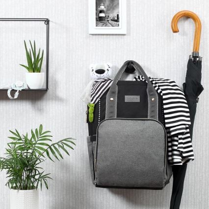 BabyOno - Sac à dos de rechange pour poussette Oslo Style noir