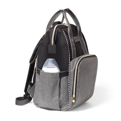 BabyOno - Sac à dos de rechange pour poussette Oslo Style noir