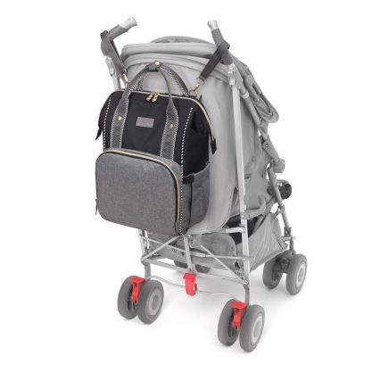 BabyOno - Sac à dos de rechange pour poussette Oslo Style noir