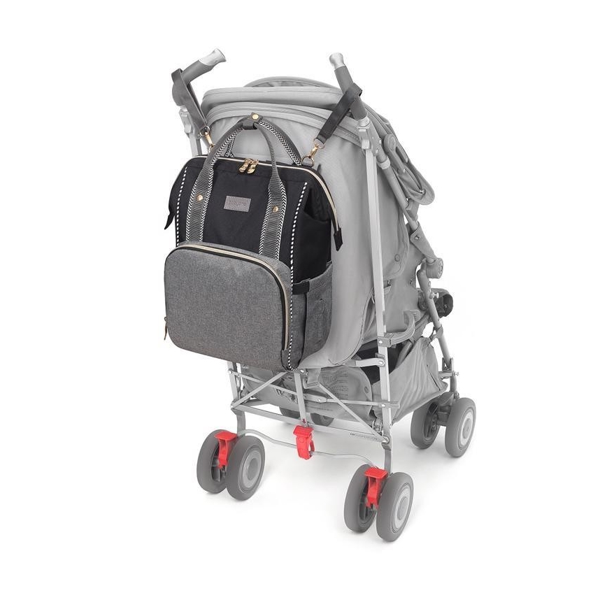 BabyOno - Sac à dos de rechange pour poussette Oslo Style noir
