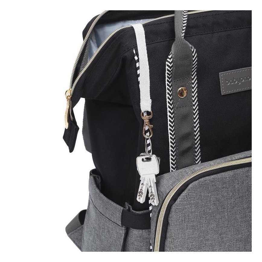BabyOno - Sac à dos de rechange pour poussette Oslo Style noir