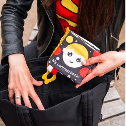 BabyOno - Sac à langer pour poussette Best Time Ever noir