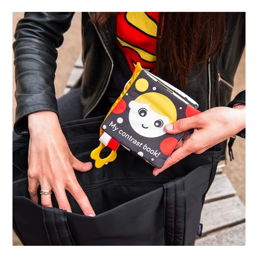 BabyOno - Sac à langer pour poussette Best Time Ever noir