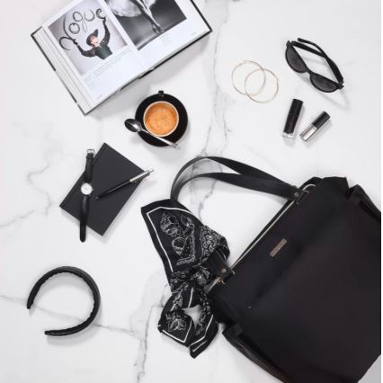 BabyOno - Sac à langer pour poussette Coco noir