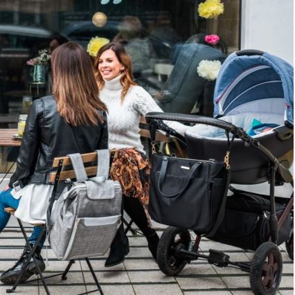 BabyOno - Sac à langer pour poussette Coco noir