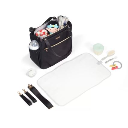 BabyOno - Sac à langer pour poussette Coco noir