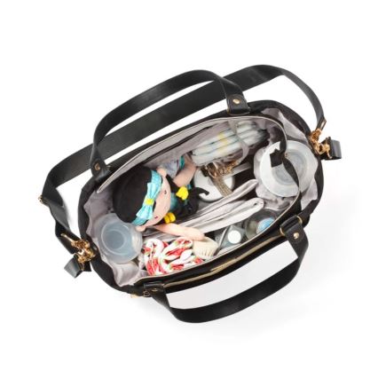 BabyOno - Sac à langer pour poussette Coco noir