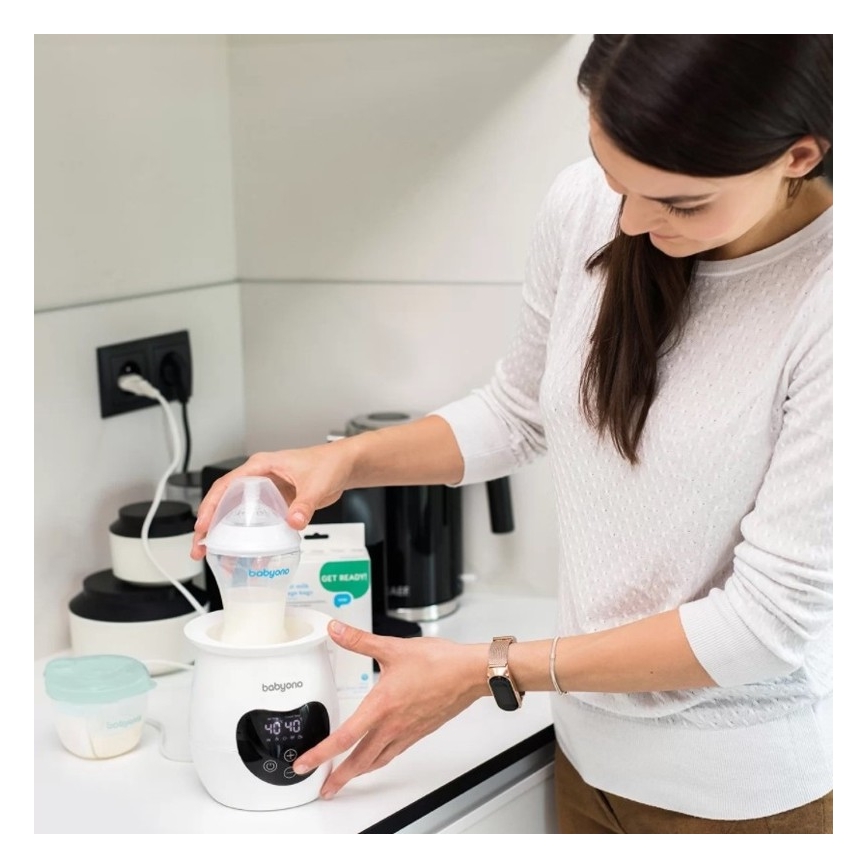 BabyOno - Scaldabiberon e sterilizzatore per pappe e biberon HONEY