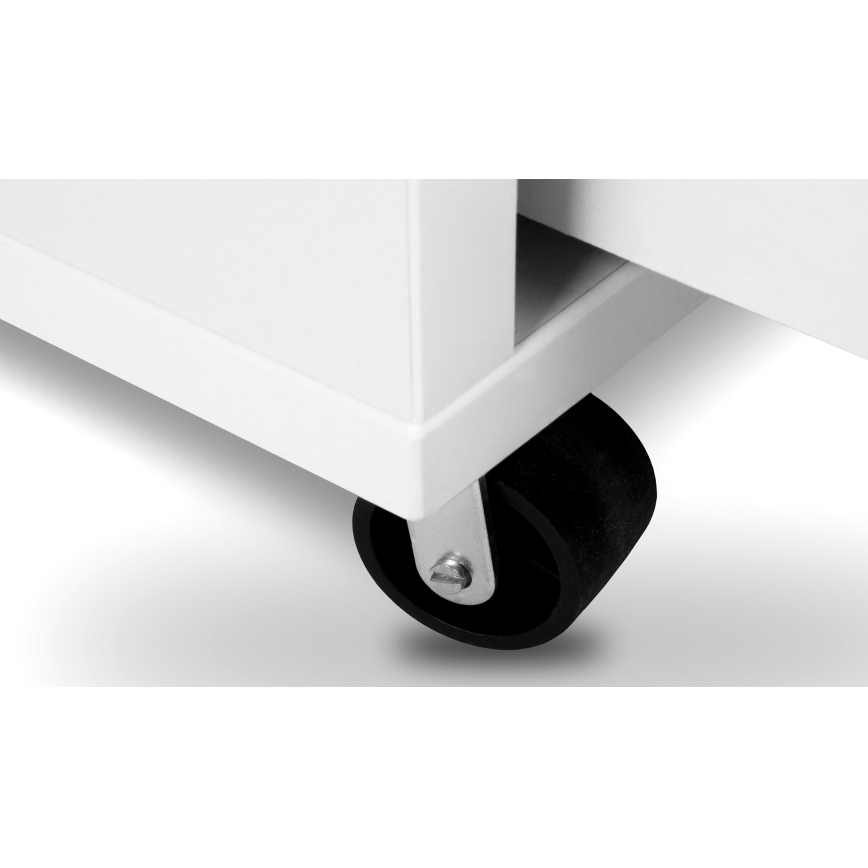 Bac de rangement pour enfant MIRUM 54,2x42,4 cm blanc/gris