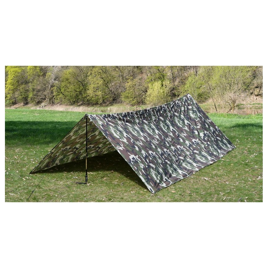 Bâche imperméable 3x4 m camouflage