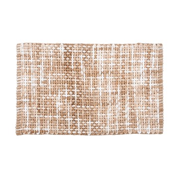 Badematte BELWEDER 60x100 cm beige/weiß