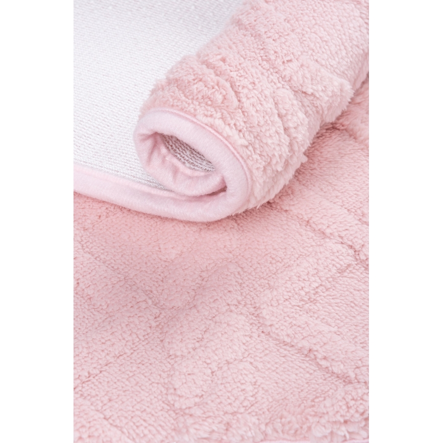Badematte NEW STYLE 3D 60x90 cm rosa