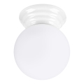 Badezimmer-Deckenleuchte ZORI 1xG9/8W/230V Ø 12 cm IP44 weiß