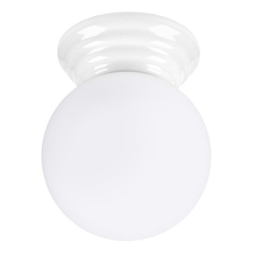 Badezimmer-Deckenleuchte ZORI 1xG9/8W/230V Ø 12 cm IP44 weiß