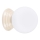 Badezimmer-Wandleuchte ZORI 1xG9/8W/230V IP44 beige