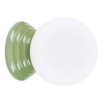 Badezimmer-Wandleuchte ZORI 1xG9/8W/230V IP44 grün