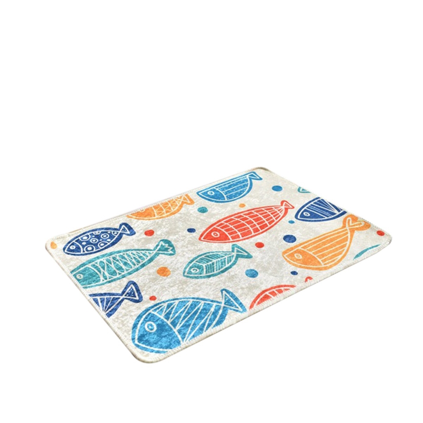 Badezimmermatte FISH 40x60 cm bunt