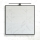Badezimmerspiegel BORGSTED 80x80 cm schwarz