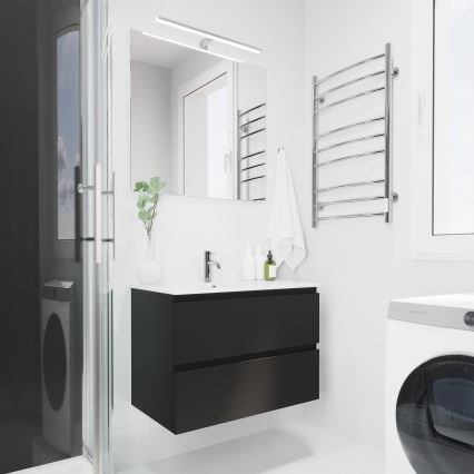 Badezimmerspiegel NORDBORG 80x75 cm