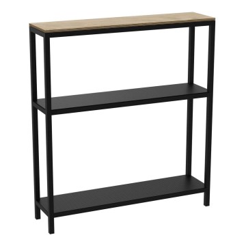 Badregal 67x60 cm schwarz
