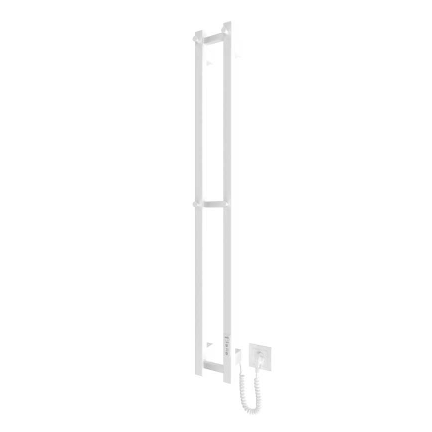 Bagno radiatore HF SLIM 80W/230V 117x14 cm bianco quadrato
