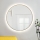Baltica Design - LED-Badezimmerspiegel, wandmontiert, mit Hintergrundbeleuchtung BRIGHT LED/15W/230V 4500K Ø 70 cm IP65 goldfarben