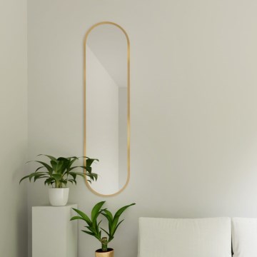 Baltica Design - Miroir mural TINY BORDER 155x40 cm doré