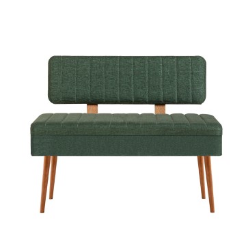 Banc matelassé VINA 85x105 cm vert/pin atlantic