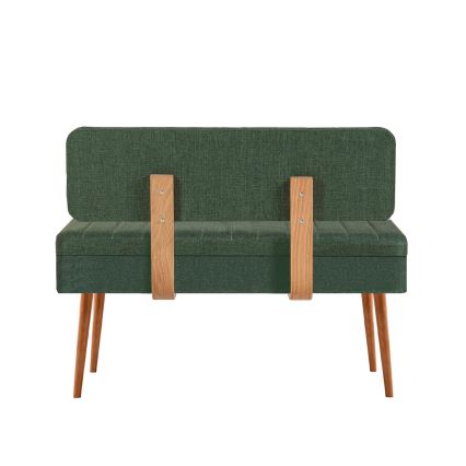 Banc matelassé VINA 85x105 cm vert/pin atlantic