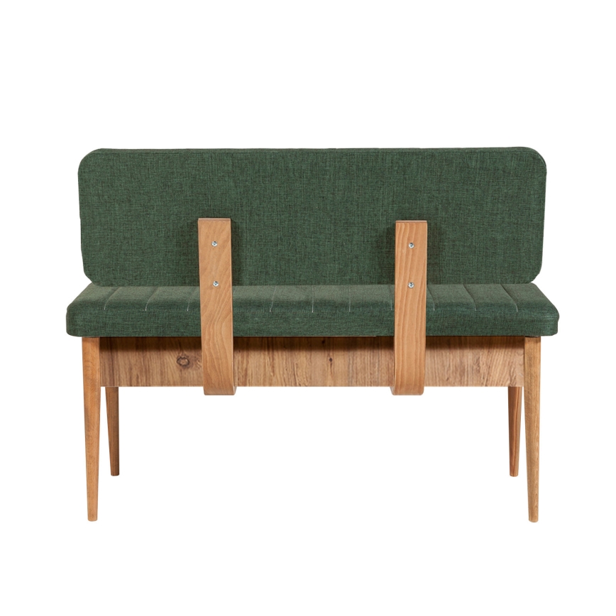 Banc matelassé VINA 85x110 cm vert/pin atlantic
