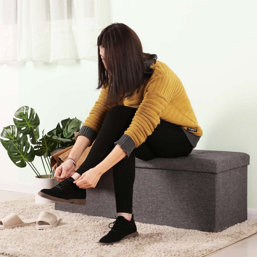 Banc SULTAN gris foncé