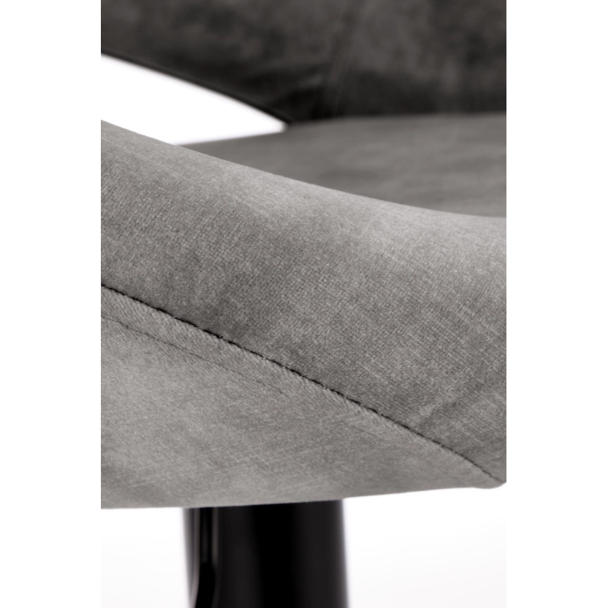 Barhocker 100x48 cm grau/anthrazit