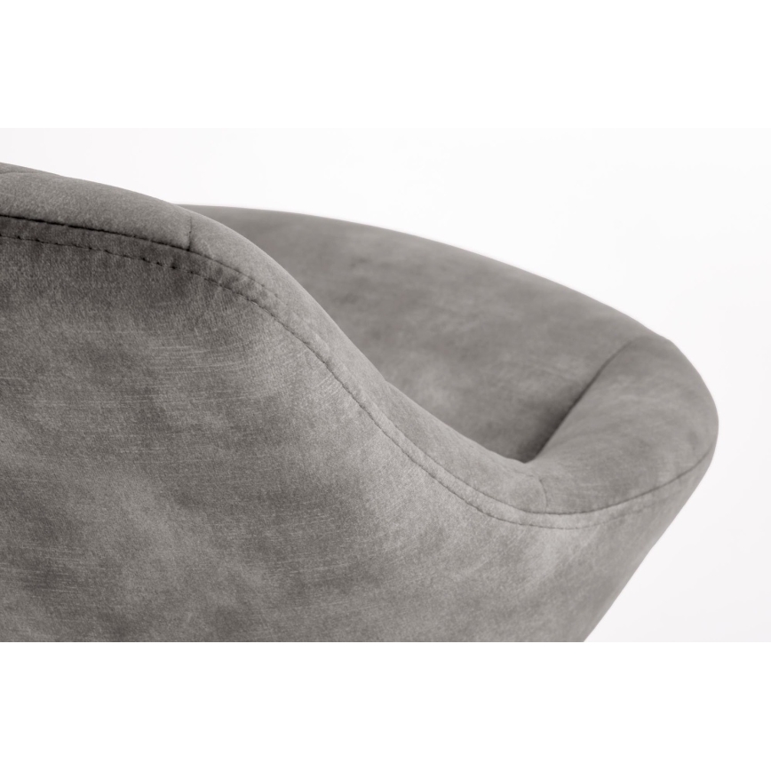 Barhocker 100x48 cm grau/anthrazit