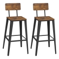 Barhocker AVEN braun/schwarz
