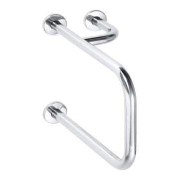 Barre d'appui 23,5x38 cm inox/argenté