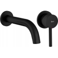 BAT-B0969 - Mitigeur de lavabo encastrable LUNGO, finition noir mat