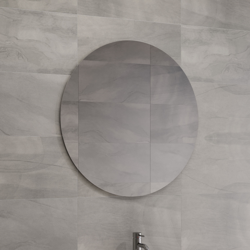 BATH DELUXE 01-080-00-58-00 - Miroir de salle de bains NORDBORG d. 80 cm