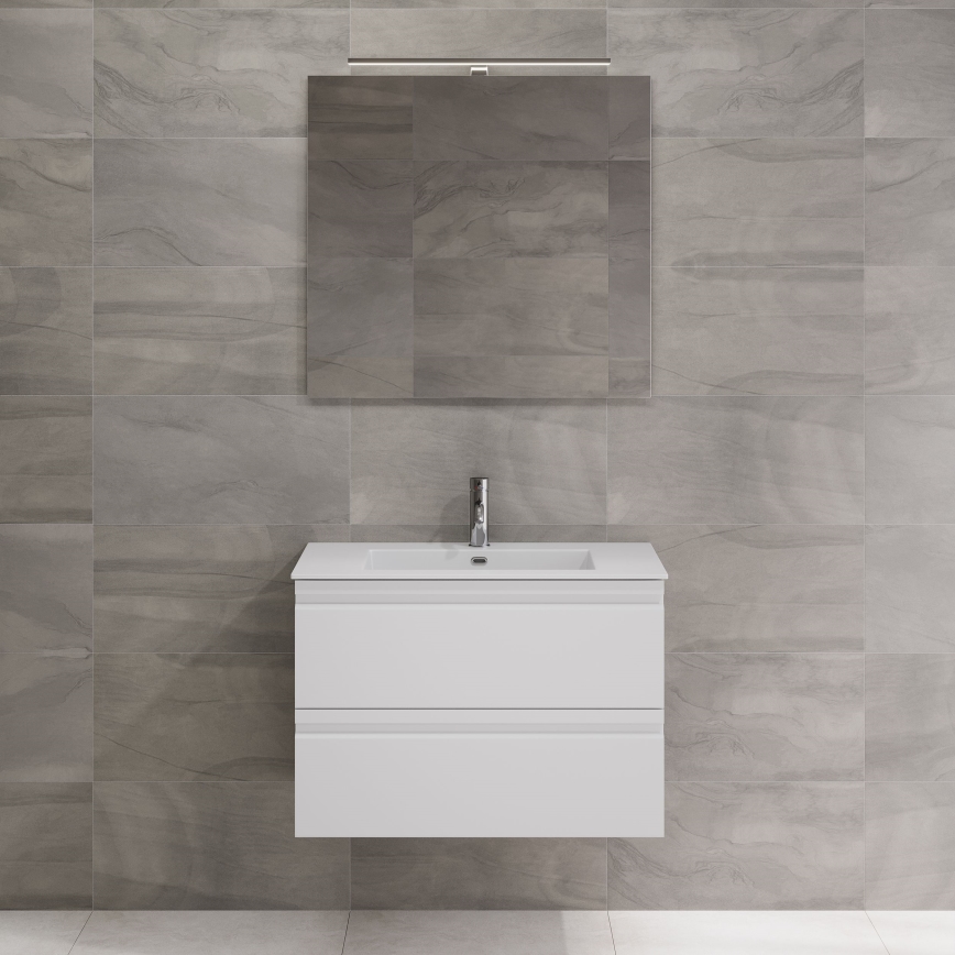 BATH DELUXE 01-080-01-58-00 - Miroir de salle de bains NORDBORG 80x75 cm